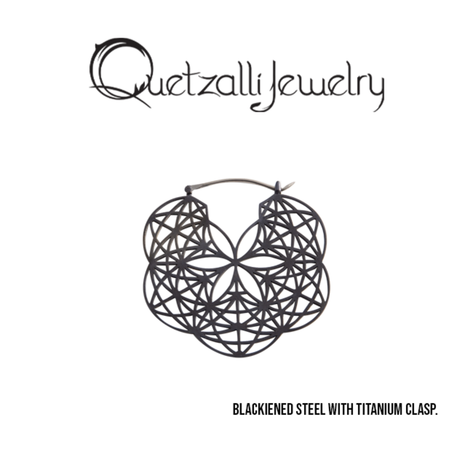 Quetzalli jewelry Quetzalli "Loves Ripple" hanging design