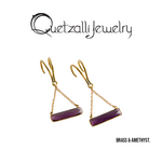 Quetzalli jewelry Quetzalli "Horizon" with Amethyst