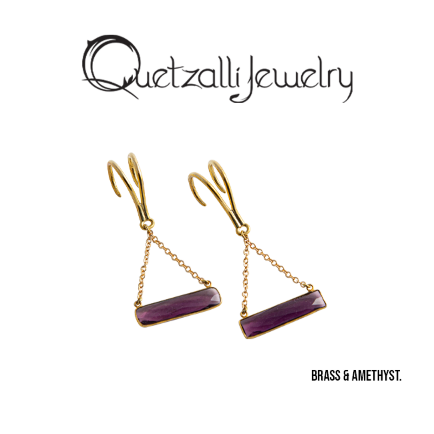 Quetzalli jewelry Quetzalli "Horizon" with Amethyst