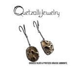 Quetzalli jewelry Quetzalli Pyritized Ammonite