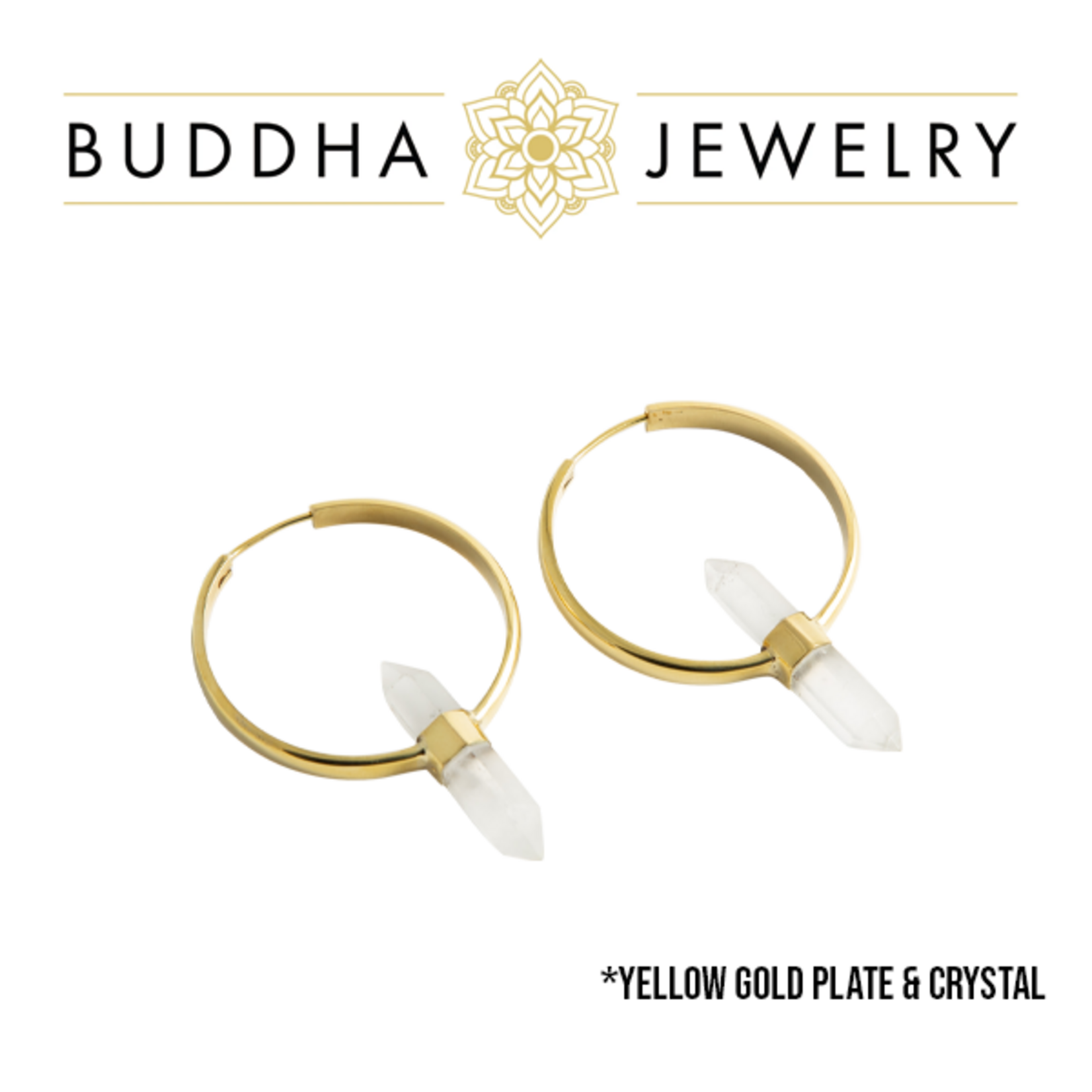 Buddha Jewelry Organics Buddha Jewelry Organics "Mini Alchemy" hanging design with Crystal