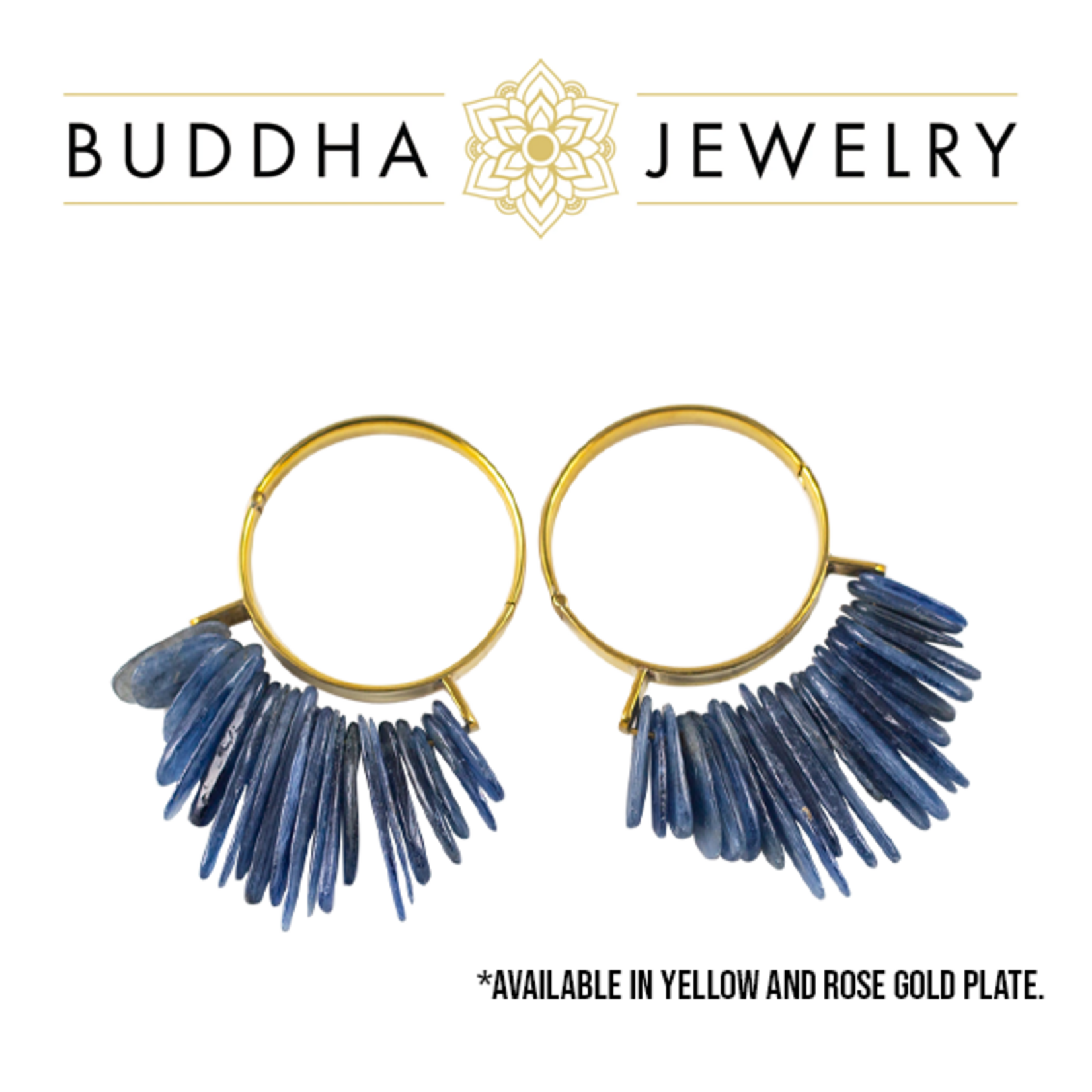 Buddha Jewelry Organics Buddha Jewelry Organics "Aurora" Hanging Design with Blue Kyanite