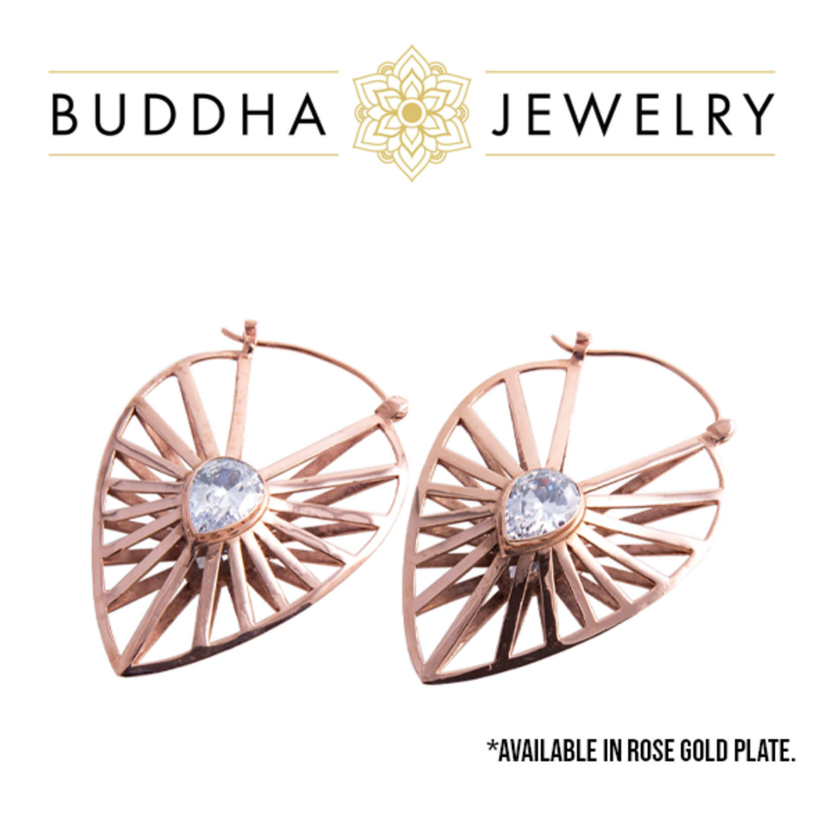 Buddha Jewelry Organics Buddha Jewelry Organics "Manifest" Hanging Design with CZ