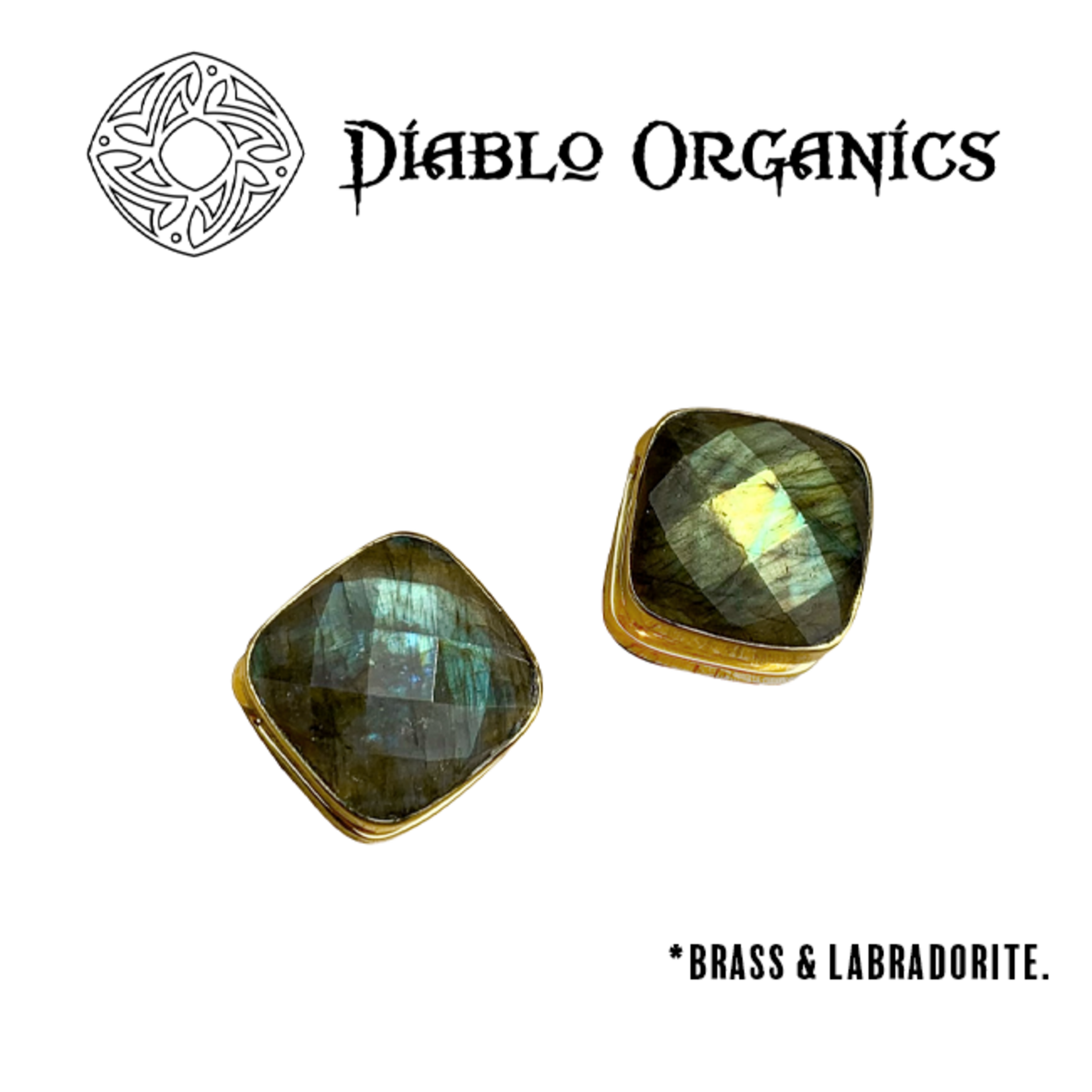 Diablo Organics Diablo Organics brass "Cubix" weights