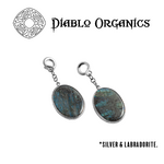Diablo Organics Diablo Organics Labradorite Oval on Classic Coil
