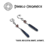 Diablo Organics Diablo Organics Red Elestial Quartz and African Kyanite