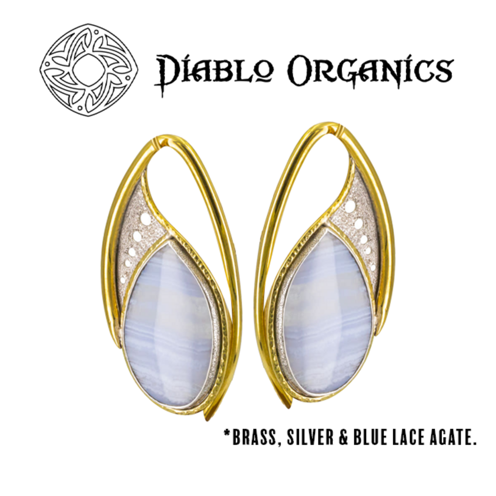 Diablo Organics Diablo Organics "Centuri" with blue lace agate