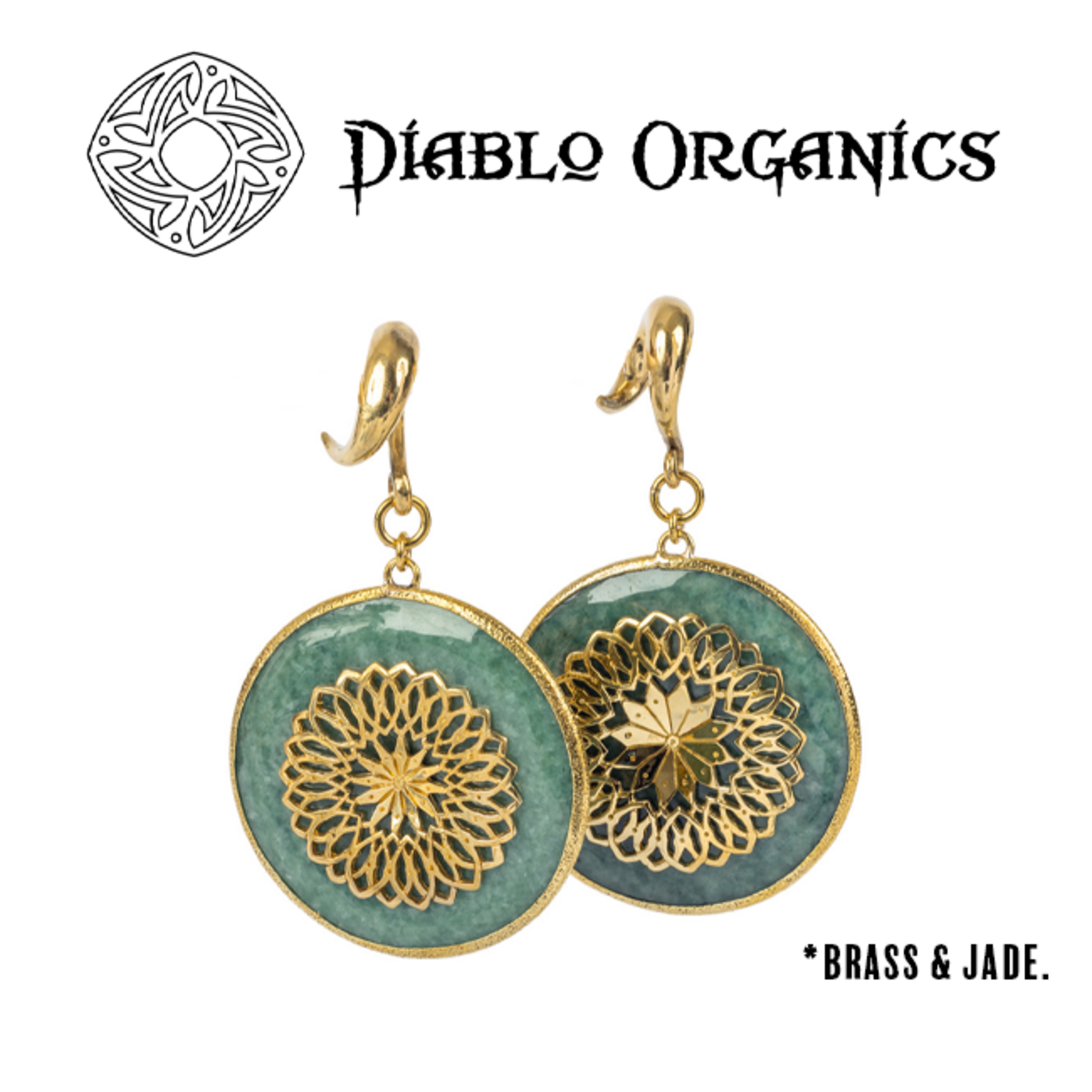 Diablo Organics Diablo Organics Jade Mandala on classic coils