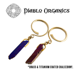 Diablo Organics Diablo Organics Titanium Coated Chalcedony