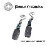 Diablo Organics Diablo Organics Hanging Design with Labradorite and Apatite
