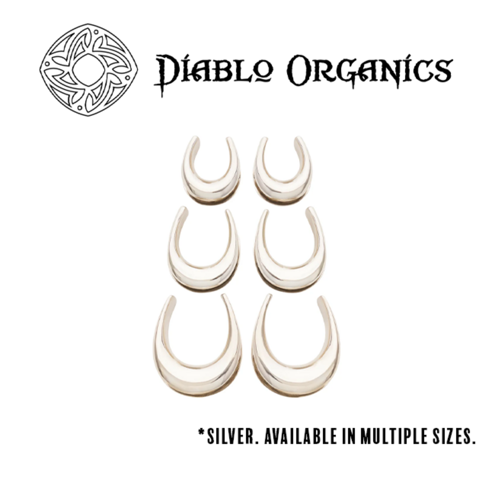 Diablo Organics Diablo Organics sterling silver saddle spreaders