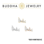 Buddha Jewelry Organics Buddha Jewelry Organics "Myriad" with CZ Pears