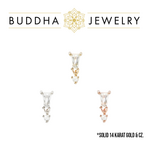 Buddha Jewelry Organics Buddha Jewelry Organics "Yves" with Baguette CZ & Dangle
