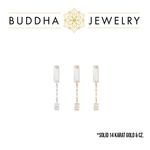 Buddha Jewelry Organics Buddha Jewelry Organics "Jaxon" with Baguette CZ & Dangle