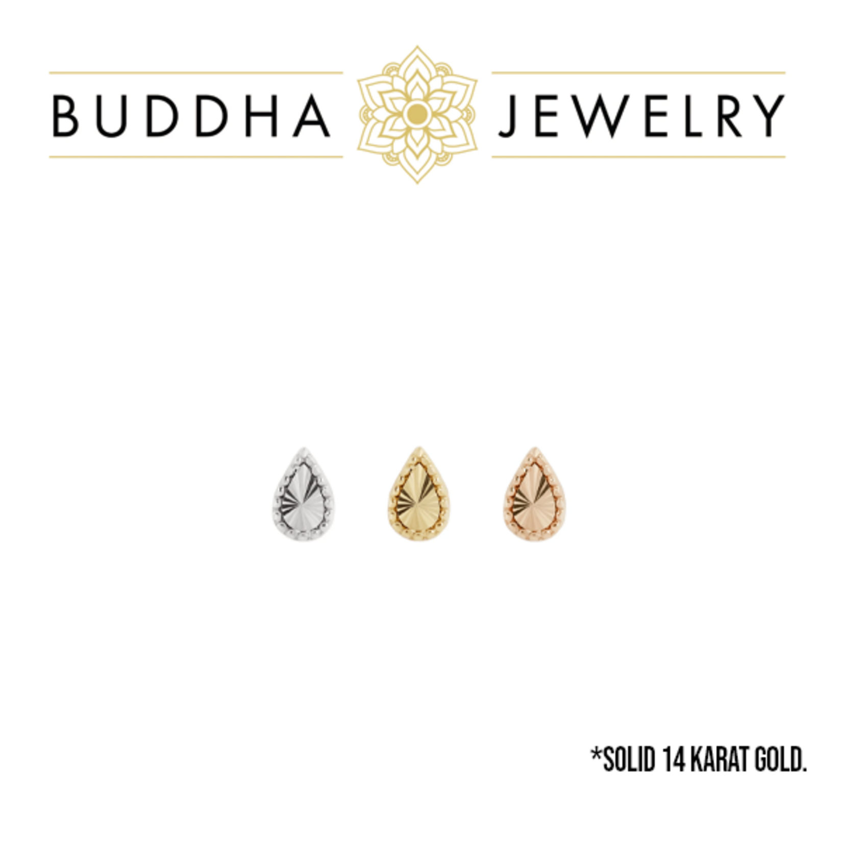 Buddha Jewelry Organics Buddha Jewelry Organics "Stay Gold" press-fit end