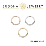 Buddha Jewelry Organics Buddha Jewelry Organics "Dia" Clicker with CZ