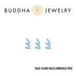 Buddha Jewelry Organics Buddha Jewelry Organics "Staxx" with London Blue Topaz