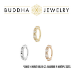 Buddha Jewelry Organics Buddha Jewelry Organics 16g "Revelation" with CZ