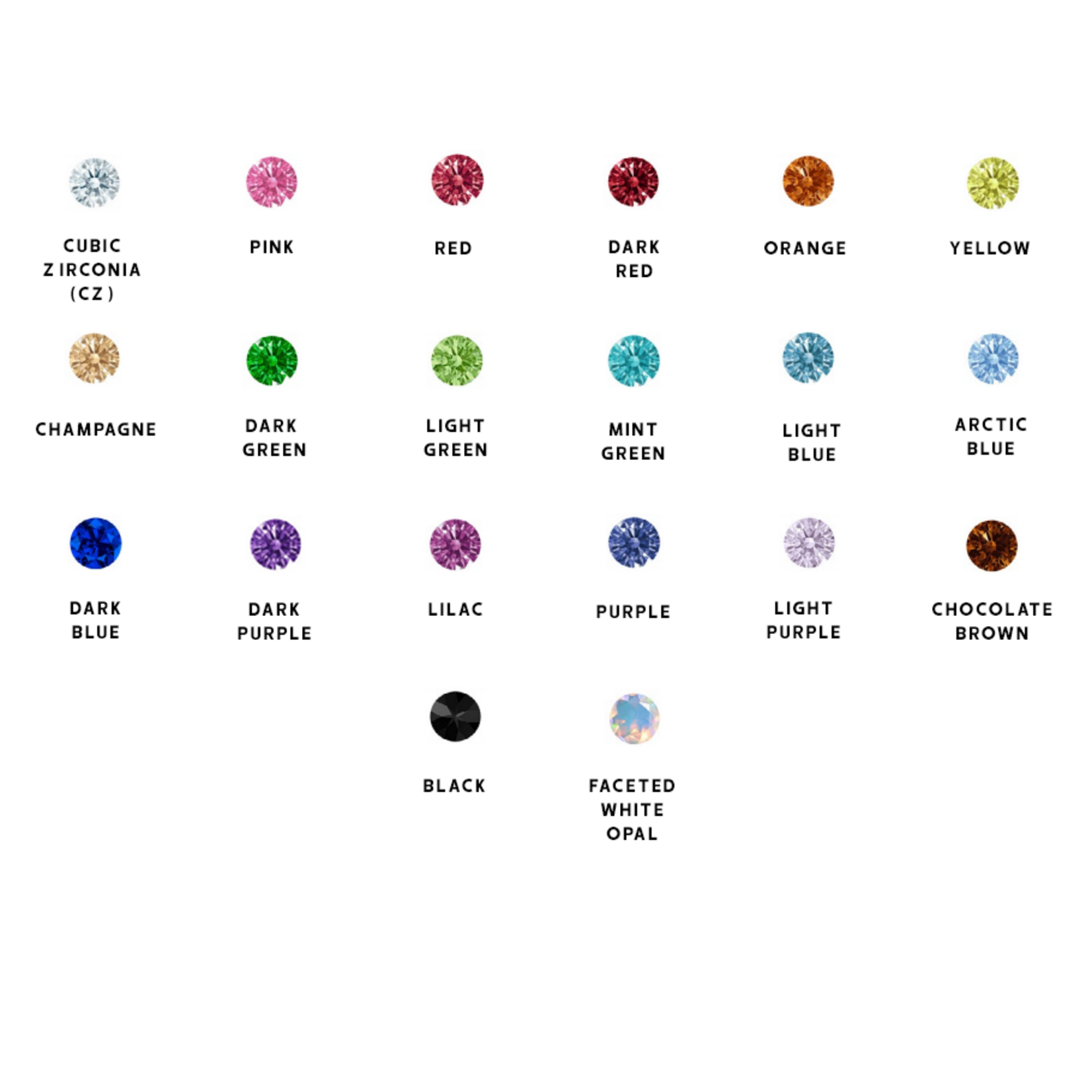 Anatometal Anatometal 20g steel 1.0mm Flower nostril screw