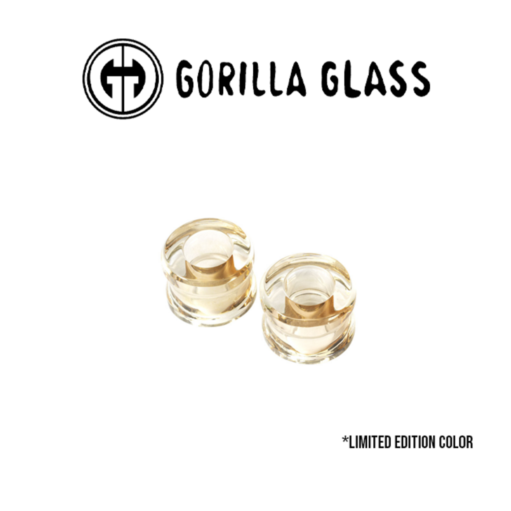 Gorilla Glass Gorilla Glass "Lifesaver" double flared tunnels