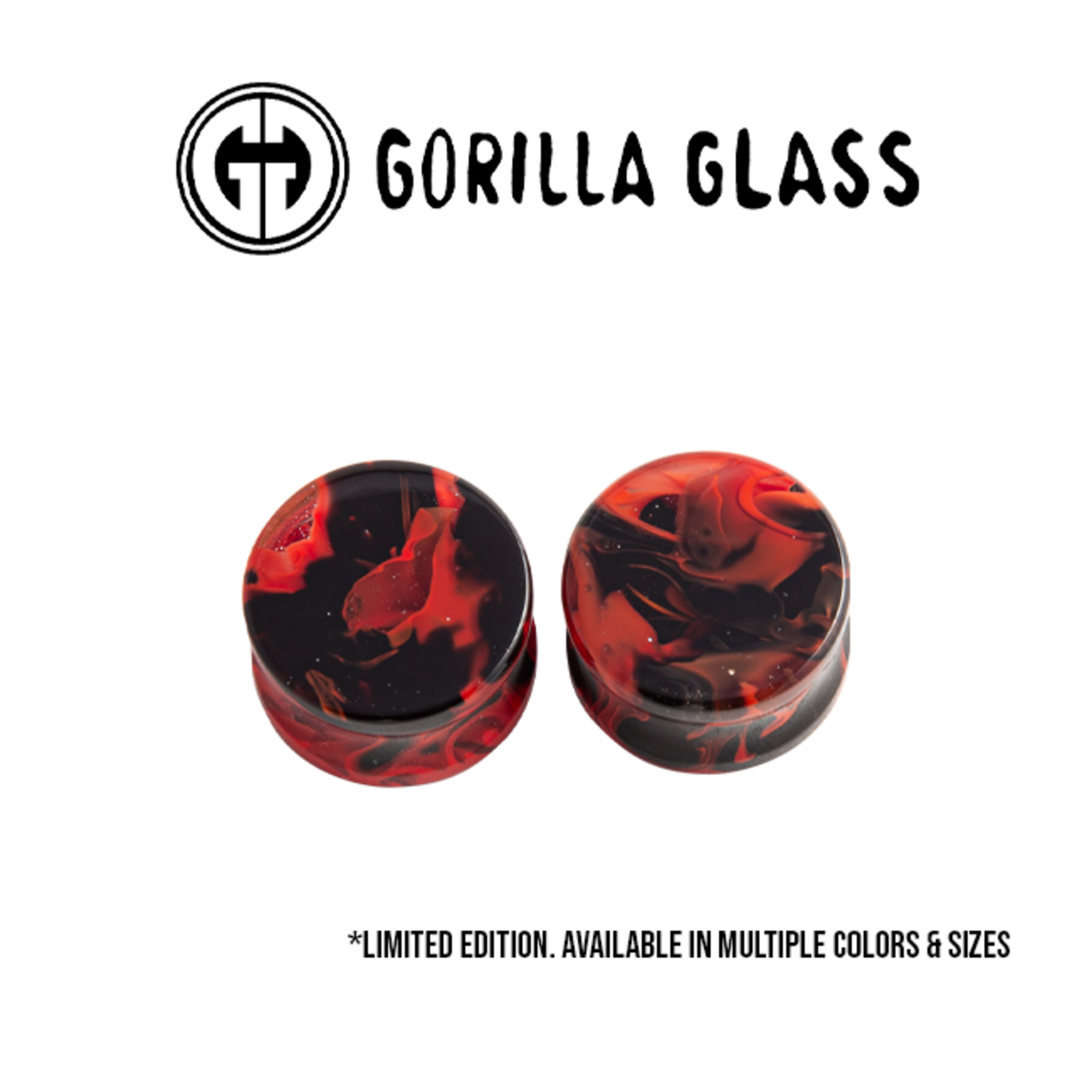 Gorilla Glass Gorilla Glass double flared "Power Plugs"