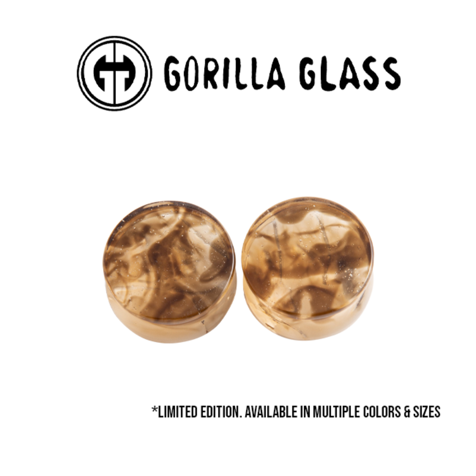 Gorilla Glass Gorilla Glass double flared "Power Plugs"