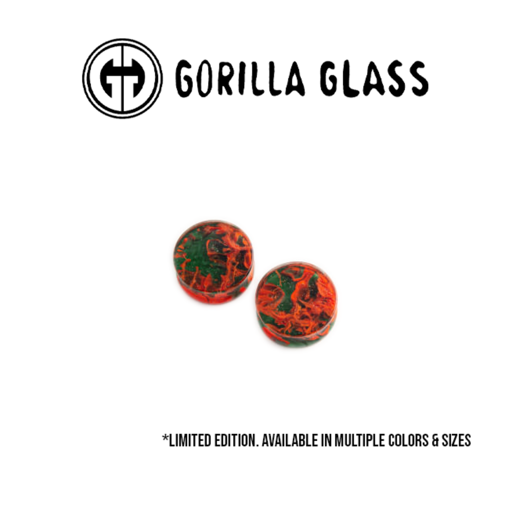 Gorilla Glass Gorilla Glass double flared "Power Plugs"