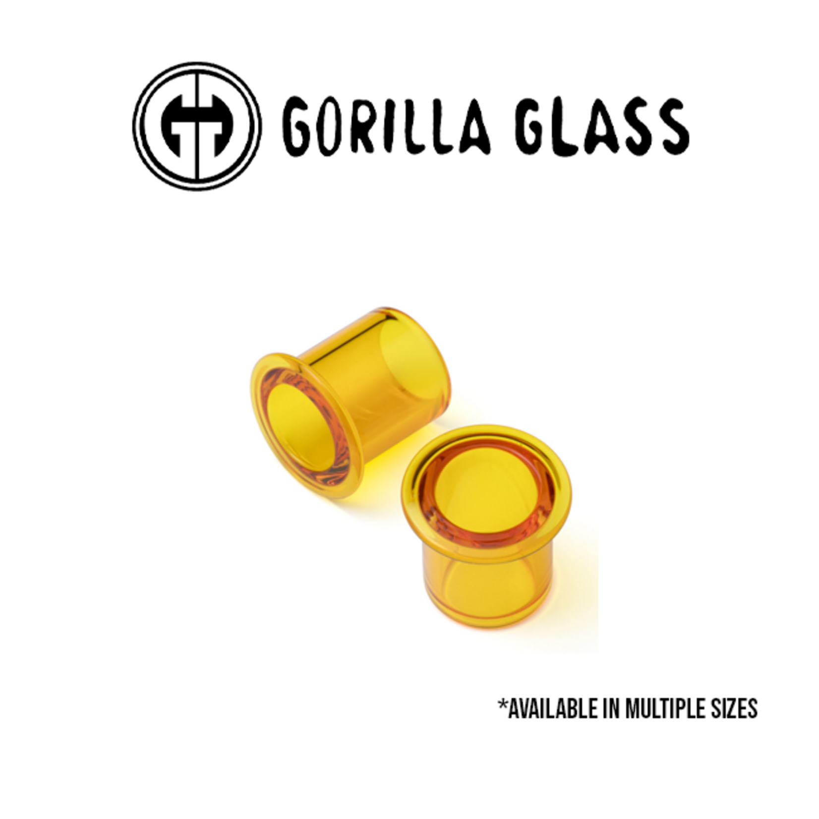 Gorilla Glass Gorilla Glass single flared borosilicate glass Bullethole