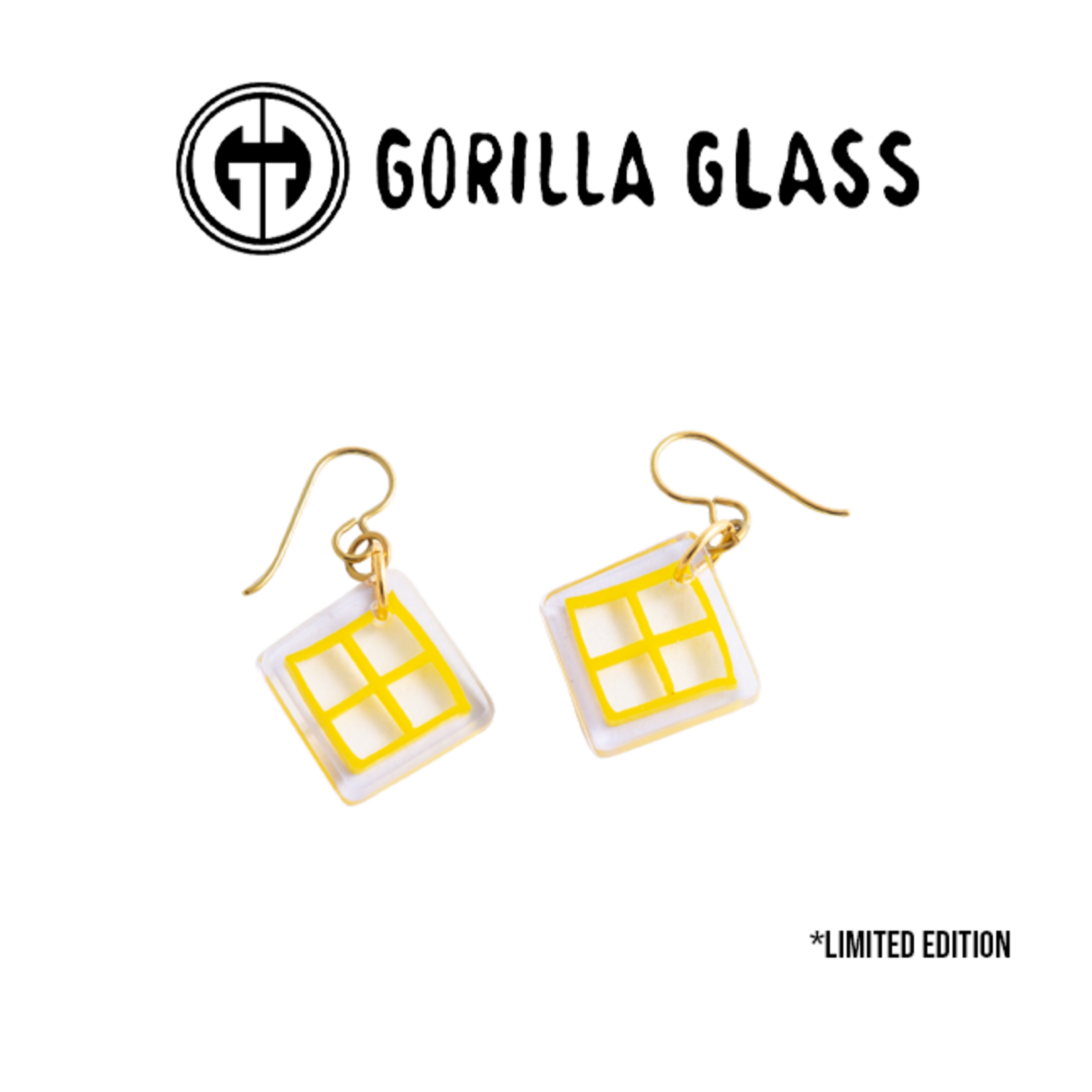 Gorilla Glass Gorilla Glass "Playground" Traditional Earring