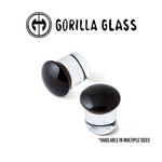 Gorilla Glass Gorilla Glass Single Flare Black Color Front Plugs