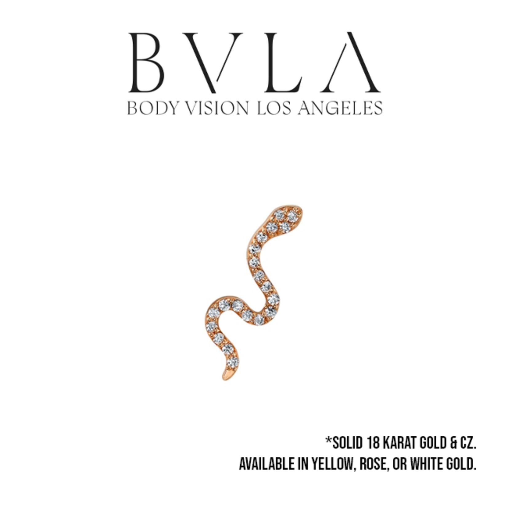 BVLA BVLA 16g 13.0mm "Mamba" threaded end with 19x .08mm CZ