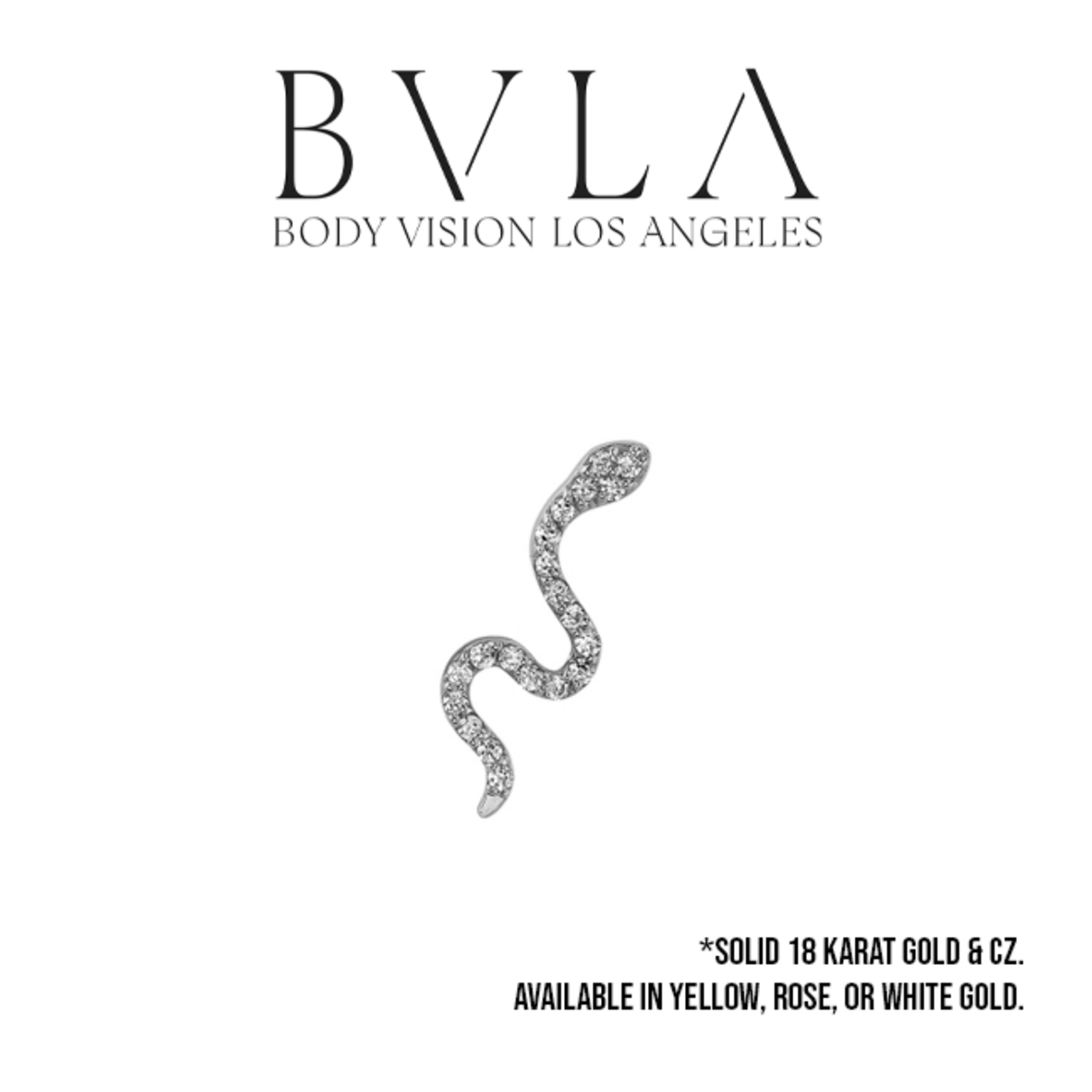BVLA BVLA 16g 13.0mm "Mamba" threaded end with 19x .08mm CZ