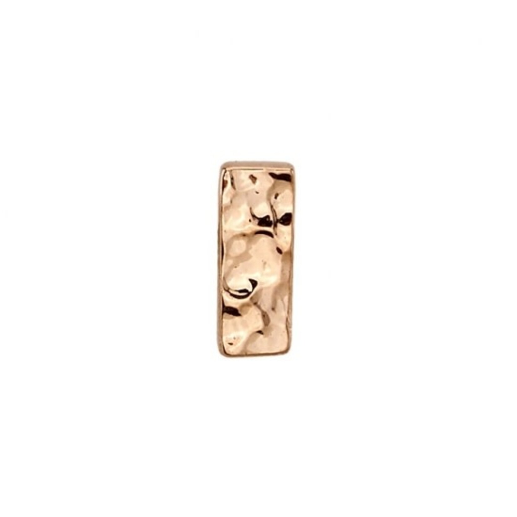 BVLA BVLA 16g Hammered 6x2 Rectangle threaded end