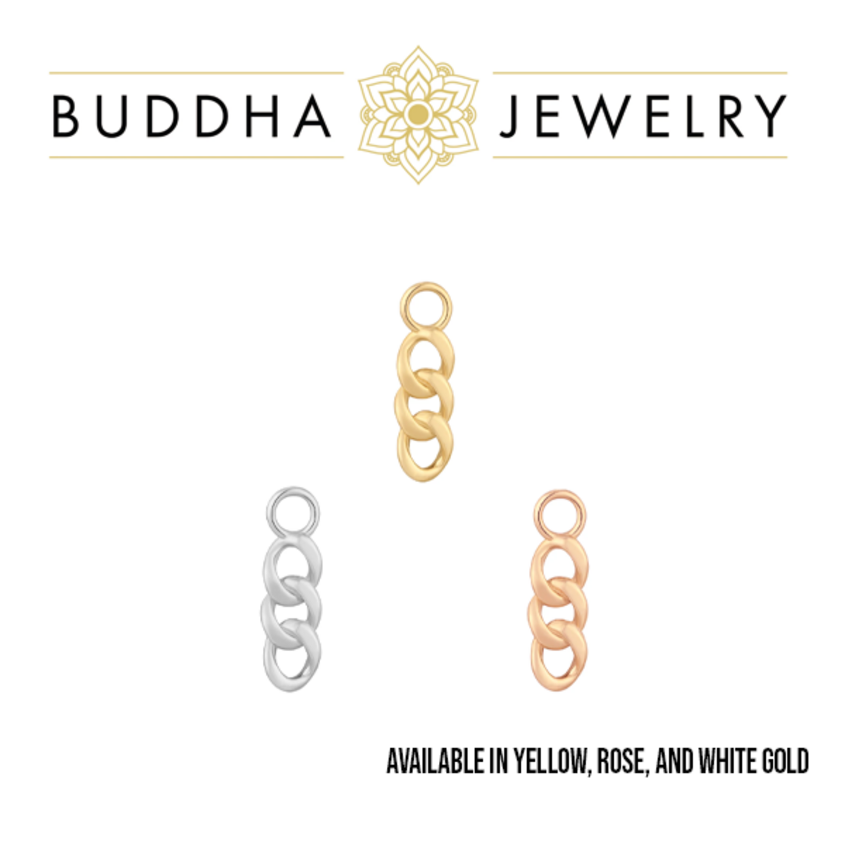 Buddha Jewelry Organics Buddha Jewelry Organics "Goldlink" Charm