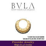 BVLA BVLA 16g "Break The Chain" Clicker with 16x 1.5mm Black Diamonds