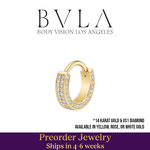 BVLA BVLA 16g "Mini Lysa" Clicker with 64x 1.0mm VS1 Diamonds