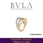 BVLA BVLA 16g "Tri-Tone Illusion" Clicker in Mixed Gold