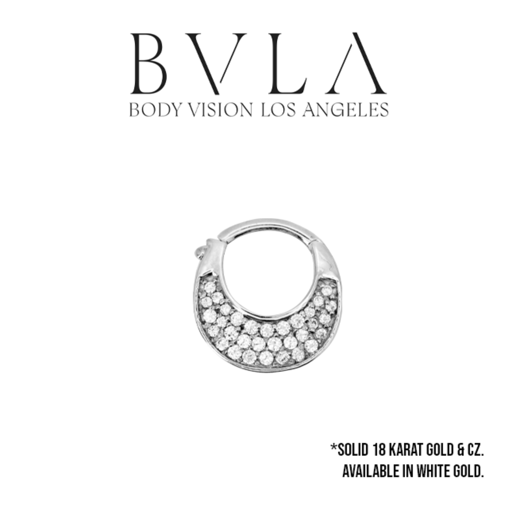 BVLA BVLA 16g "Mirranda" Clicker with pave set CZ