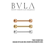BVLA BVLA 14g Straight Barbell