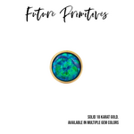 Future Primitives 14g Threaded Synthetic Opal Cabochon