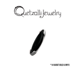 Quetzalli jewelry Quetzalli 16g "Seed" Threaded End