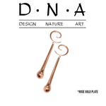 D.N.A Rose Gold Plate Drops