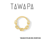 Tawapa Tawapa 16g Chain Link Seam Ring