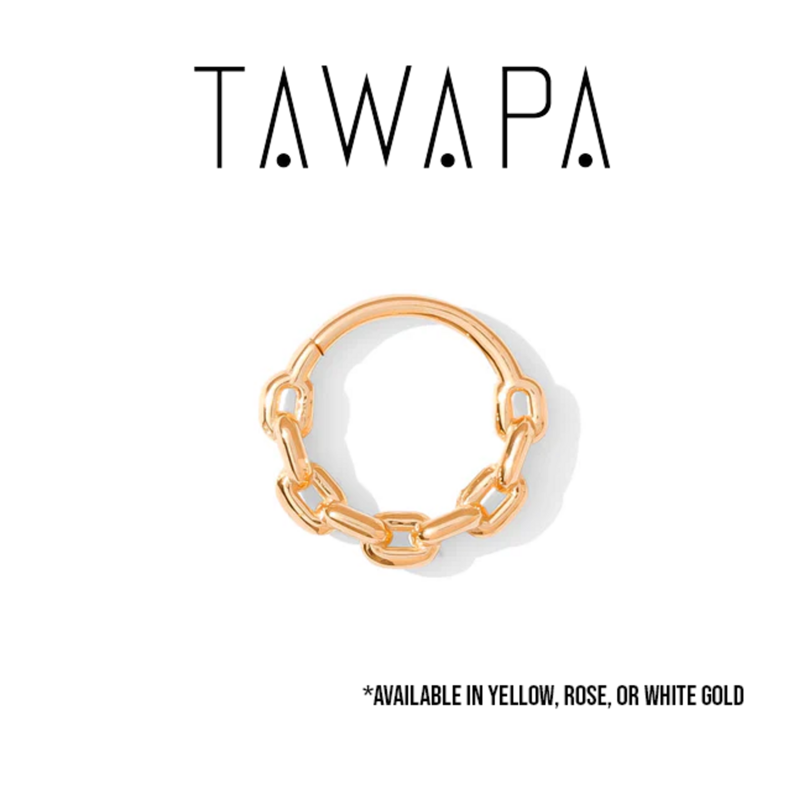 Tawapa Tawapa 18g "Chain Link" seam ring