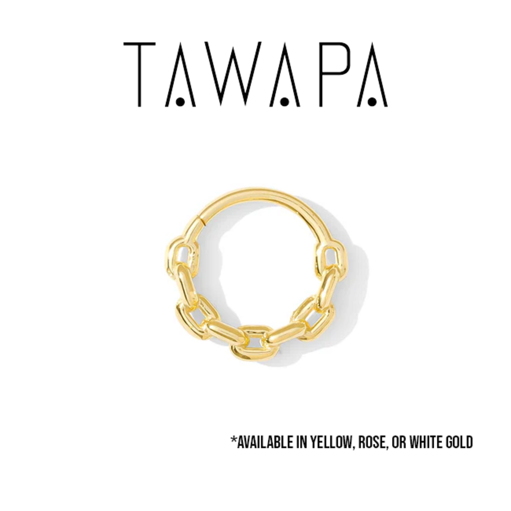 Tawapa Tawapa 18g "Chain Link" seam ring