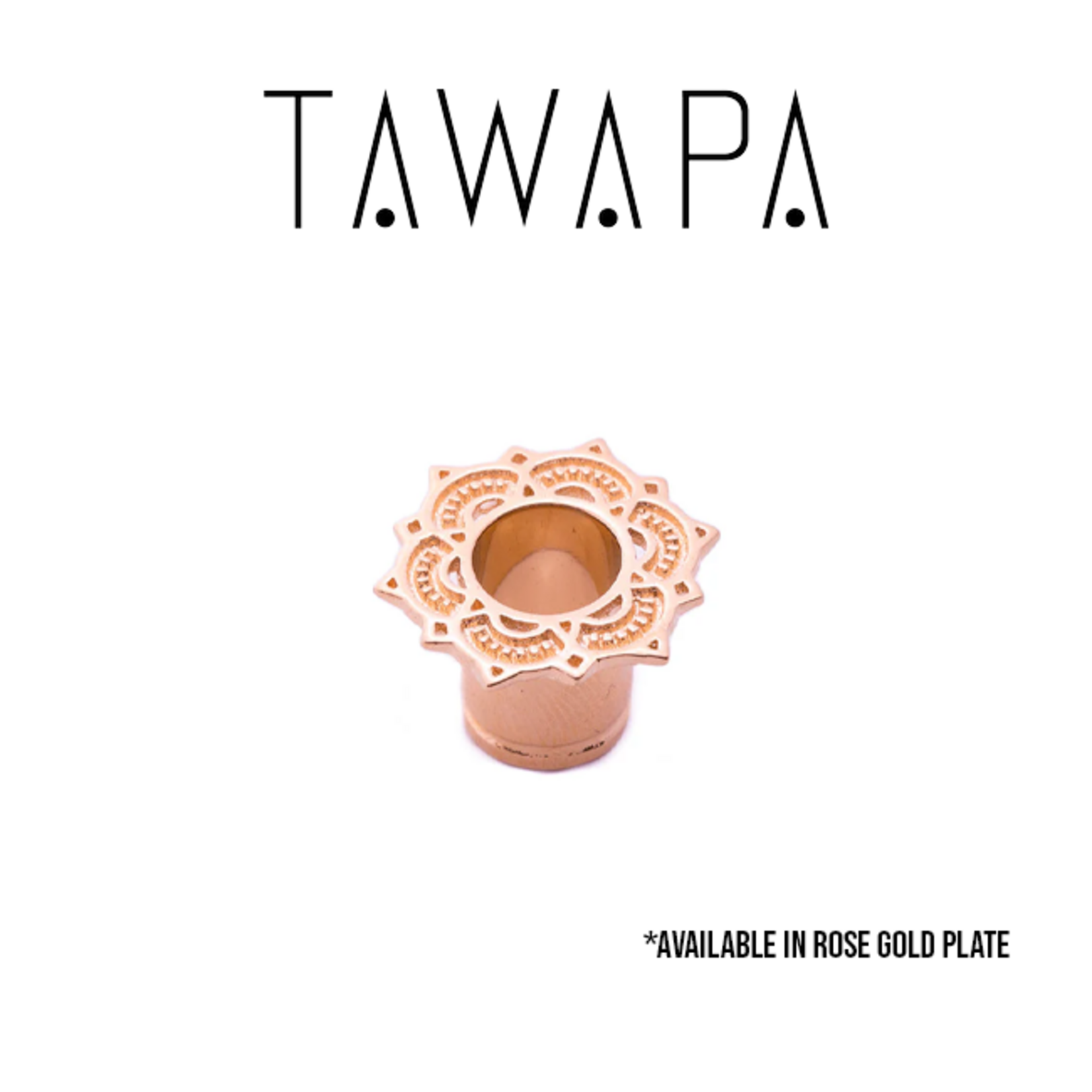 Tawapa Tawapa single flared "Lotus" eyelets