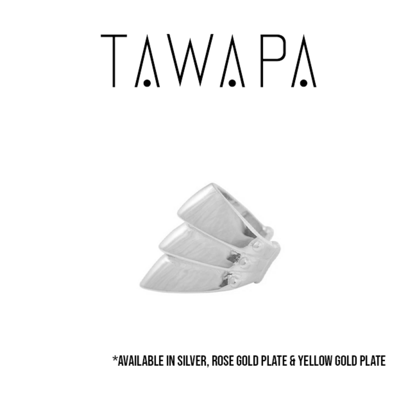 Tawapa Tawapa "Little Armored" ear cuff