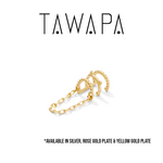 Tawapa Tawapa "Chained Love" Ear Cuff.