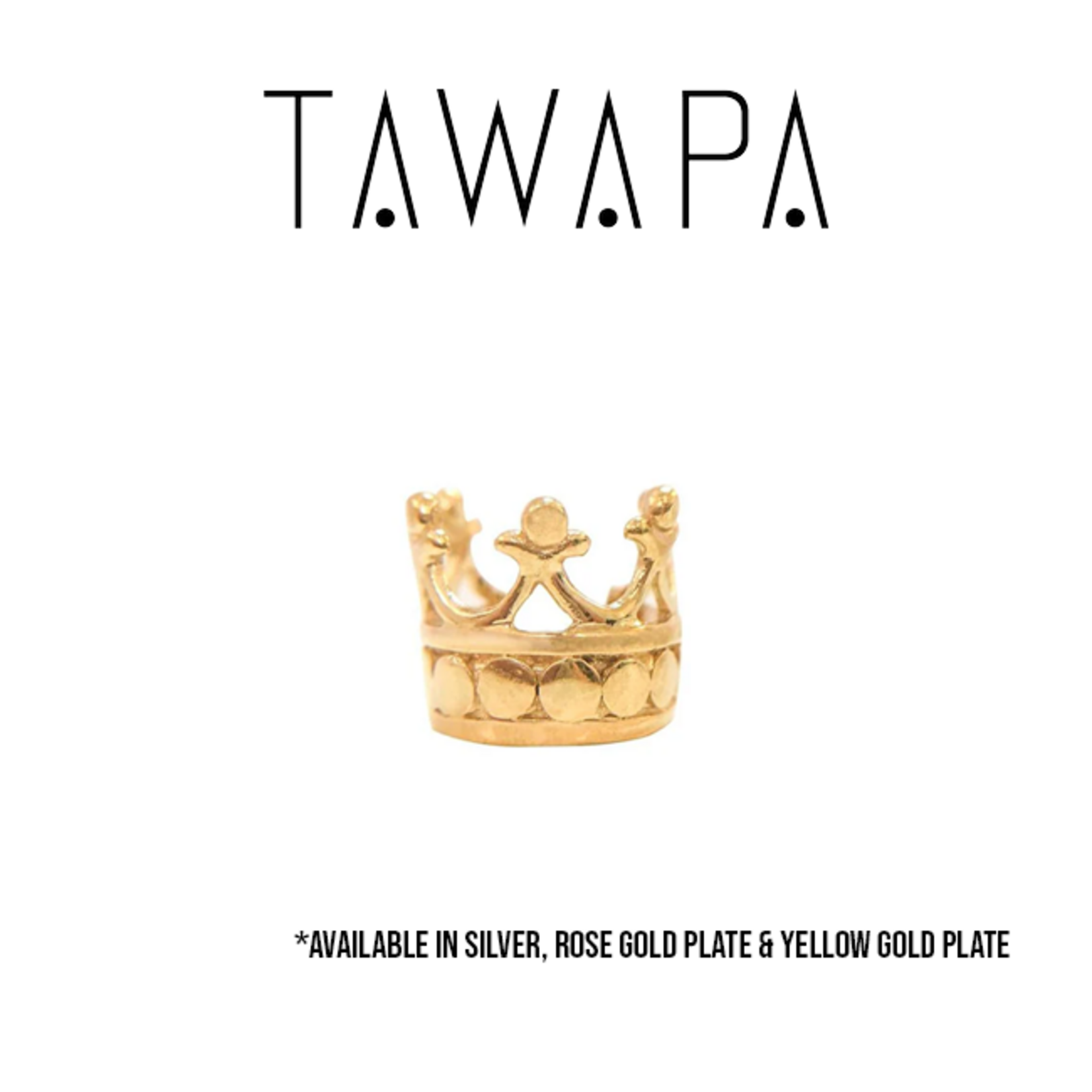 Tawapa Tawapa Crown ear cuff