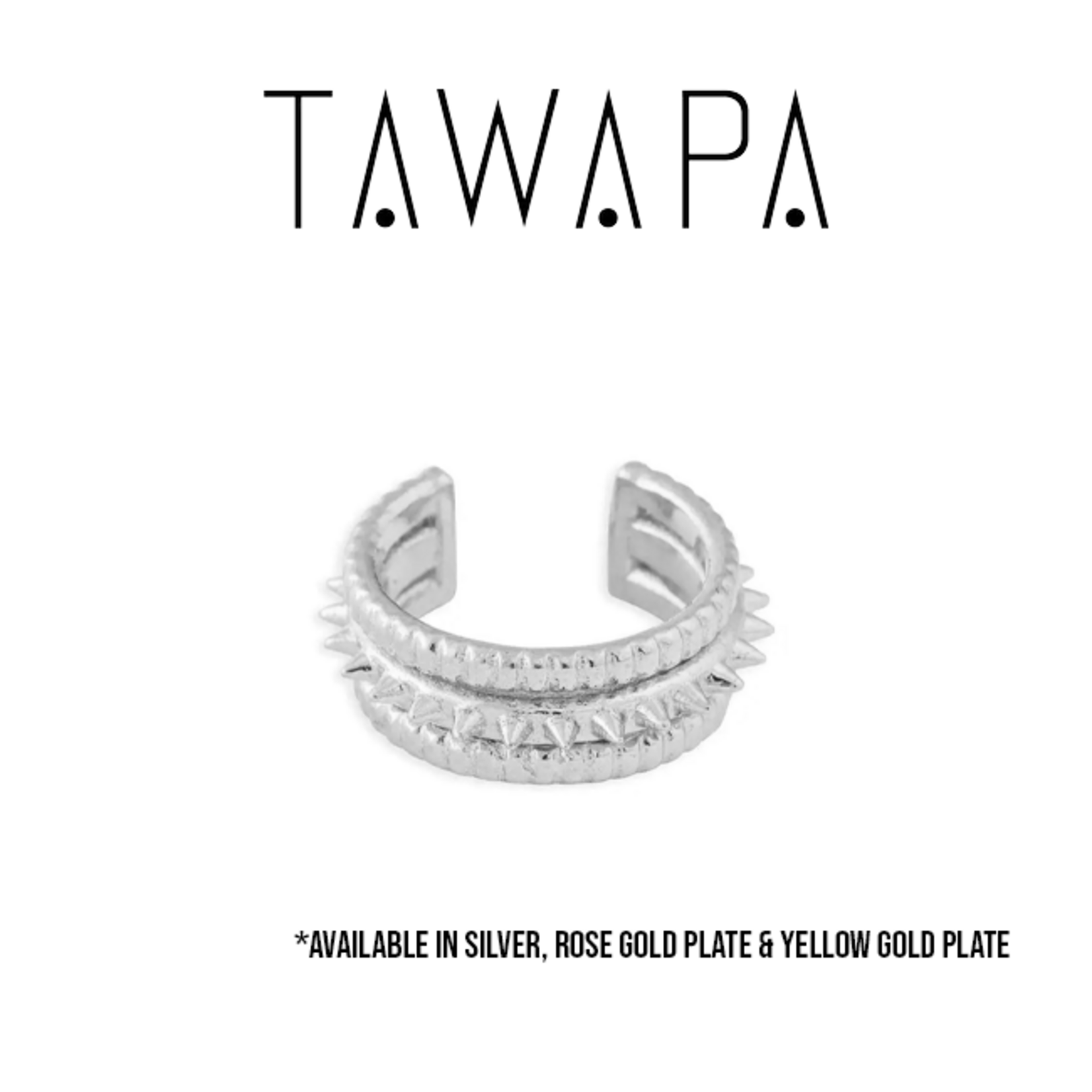Tawapa Tawapa "Punk" ear cuff